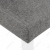 Стул Menson white/fabric pebble  (Арт. 11025)