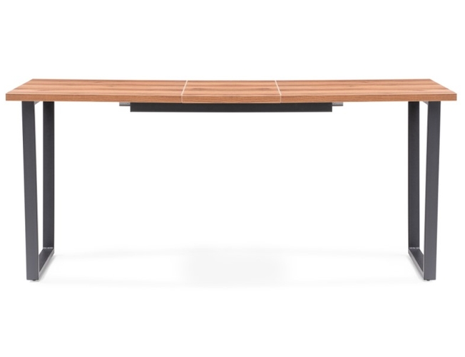 Стол раскладной Лота Лофт 140 дуб делано темный/ черный матовый (Арт.483872)