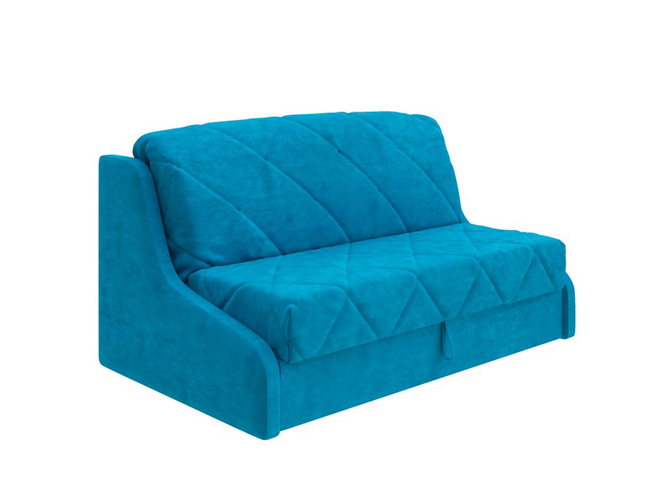 Диван-кровать Ergonomic Decor Hard, Лофти лазурь