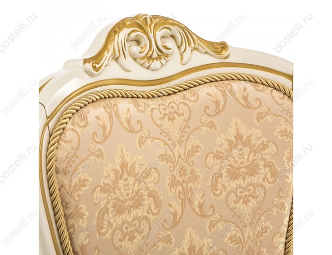 Кресло Руджеро патина золото/бежевый (Арт.318606)