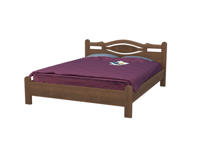 Кровать из массива Орден 1 орех