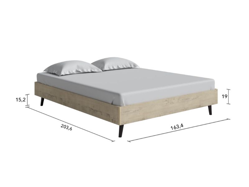 Кровать без изголовья Skandy Base