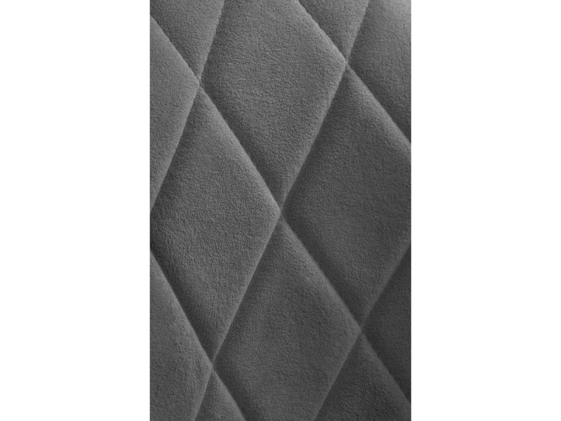 Стул на металлокаркасе Гутрид ромбы спереди темно-серый/черный каркас (Арт.464881)